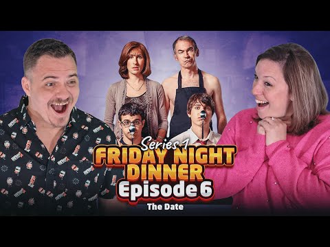 Surprise Blind Date – What Could POSSIBLY Go Wrong? 😬 | Americans React to Friday Night Dinner S1E6