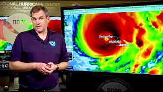 Download lagu Afternoon Update on Major Hurricane Melissa from the NHC in Miami, FL (October 28, 2025) mp3