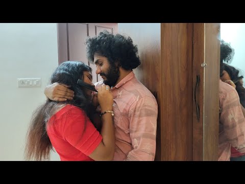 Caballero Ofshane Couple cute moments | Couple love moments | Vaishnavy | Sharun Raj | SR Youtubers