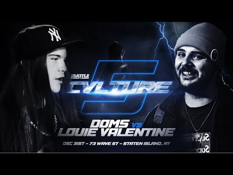 DOMS vs LOUIE VALENTINE - TRAILER #CVLTURE5