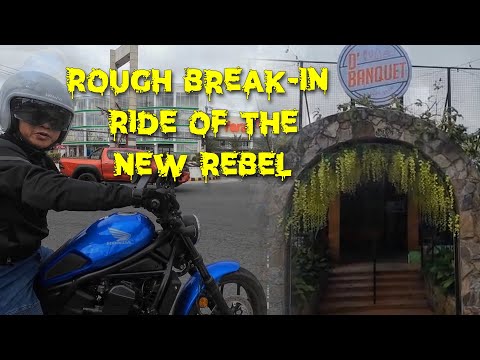 Rough Break-in Ride of a new Rebel