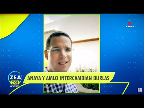 López Obrador bromea con pedir permiso a Anaya para tomarse una caguama y él le responde | Paco Zea