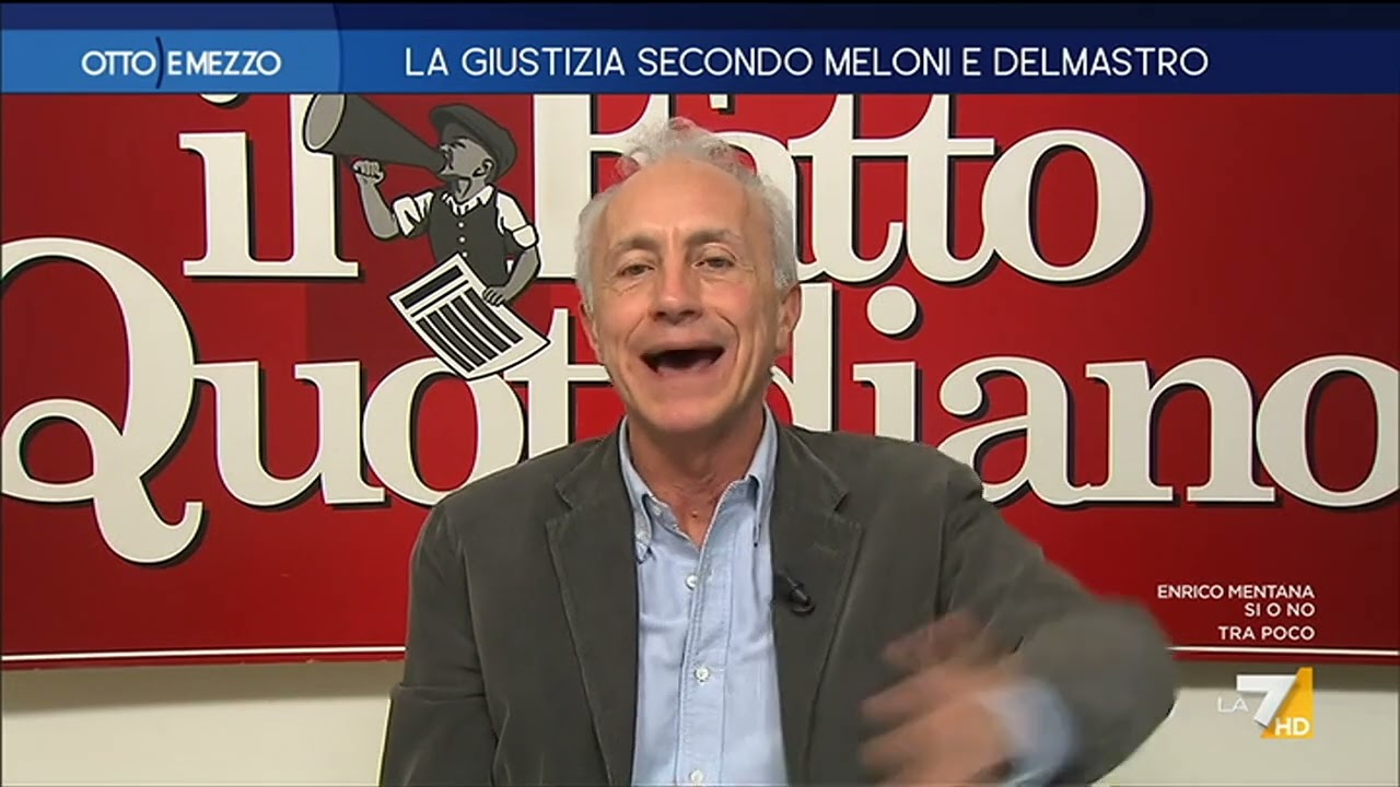 Caso Delmastro, Travaglio sbotta contro Sallusti: “Non ho detto che devono arrestarlo ma ...