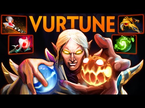 VURTUNE INVOKER IS BACK!! EPIC ROD OF ATOS COMBO | Dota 2 Invoker