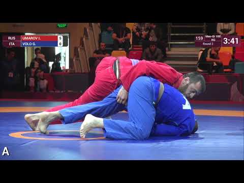 Round 2 Men-Gi - 100 kg: I. UMAROV (RUS) v. G. VOLO (ITA)
