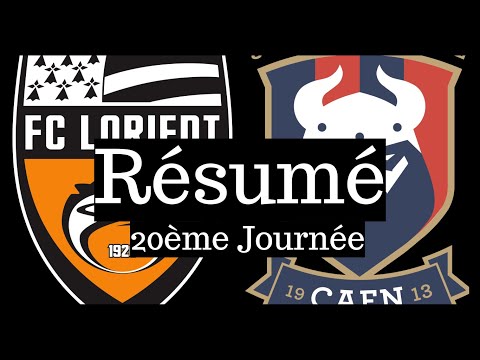 Lorient - Caen [2-1] Résumé 20ème journée 2019-2020