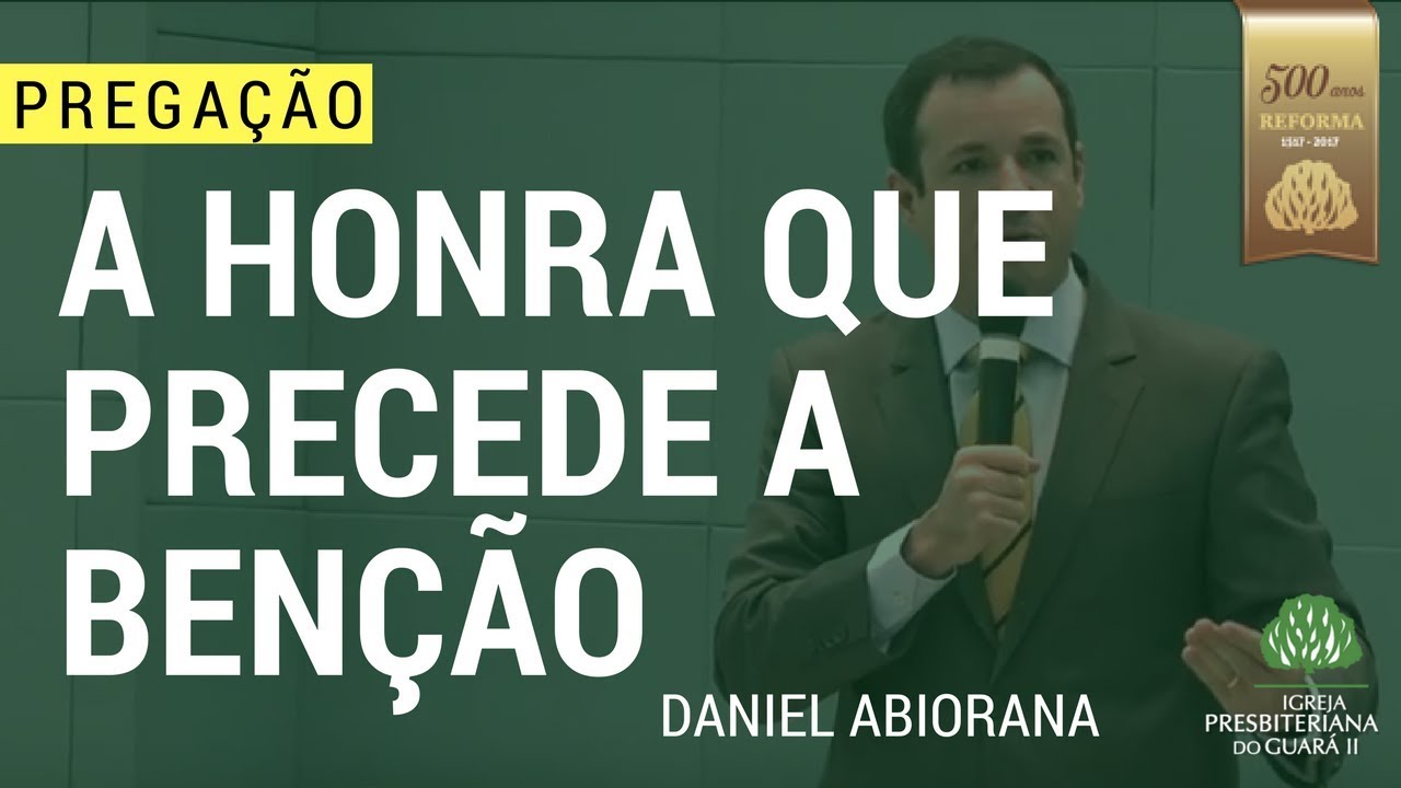 A Honra Que Precede a Benção - Êxodo 20:1,2,12