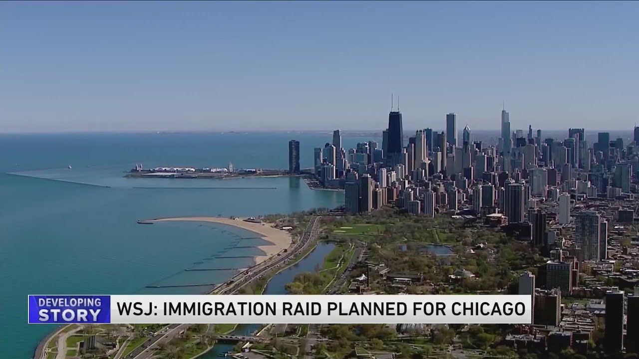Mass deportation raids could start in Chicago as soon as Tuesday: report - WGN News at 7
