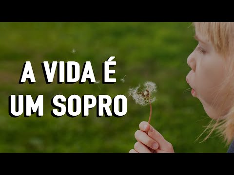 A VIDA É UM SOPRO - Minuto Reflexão