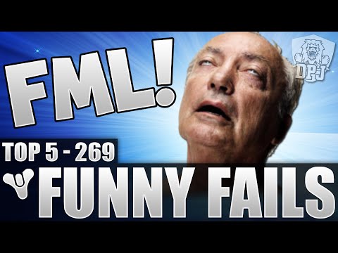 Destiny: Amazing Grenade Fail! Funny Top 5 Fails Of The Week / Episode 269