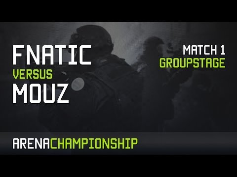 Fnatic vs Mouz Game 1 - Groupstage - Arena Championship