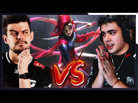 Não sabe jogar, NÃO CHAMA PRO X1! - x1 de KATARINA com YODA no KINGS LENDAS!