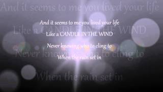 Candle In The Wind Lyrics - Clinton Washington (The Voice Cover)