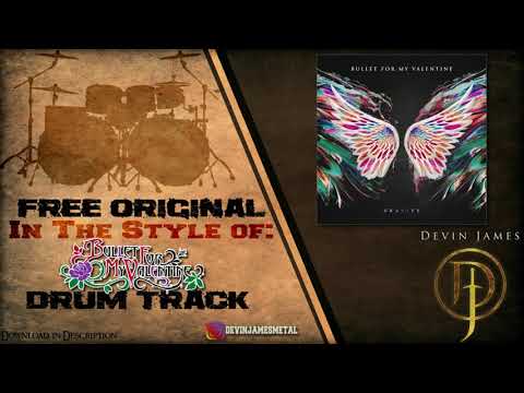 Bullet For My Valentine Styled Original Drum Track - 205 BPM (FREE DOWNLOAD)