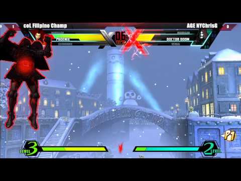 UMVC3 Loser's Semifinal coL Filipino Champ vs AGE NYChrisG East Coast Throwdown V Tournament