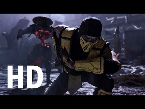 Scorpion Vs Raiden | Fight Scene Cinematic | Mortal Kombat | HD