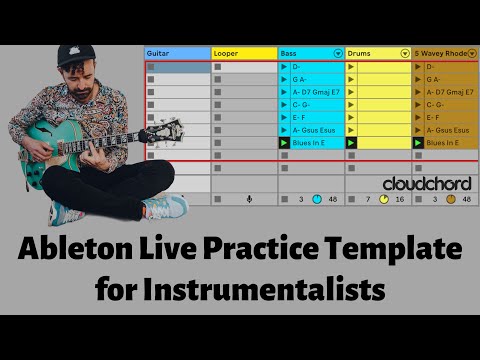 Ableton Live Practice Template for Guitarists & Instrumentalists