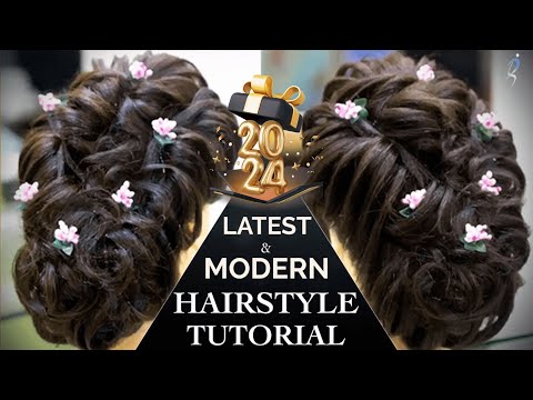 Step Up Your Style: Latest Fancy Juda & Easy Party Hair Updo Tutorial
