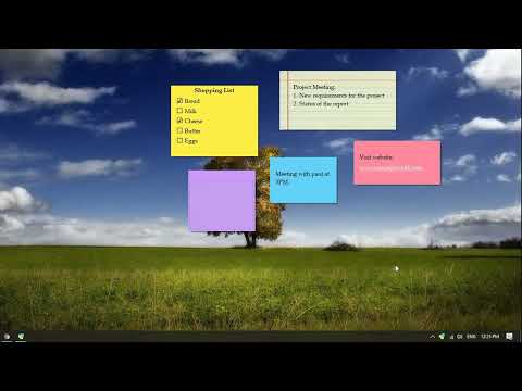 Format Text, Spell Check using Standard Editor in Sticky Notes