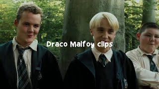 Draco Malfoy clips for edits