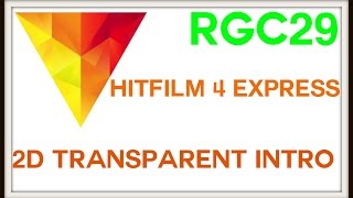 How To Make A Transparent Intro! | Hitfilm 4 Express
