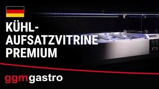 Vitrine Réfrigérée à Ingrédients PREMIUM avec éclairage LED - 1500x335mm - 7x GN 1/4