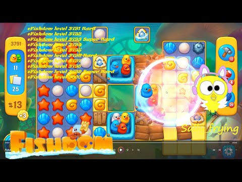 Fishdom level 3791 to 3800