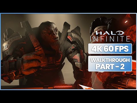 [4K] HALO INFINITE Campaign Gameplay Walkthrough Part - 2
