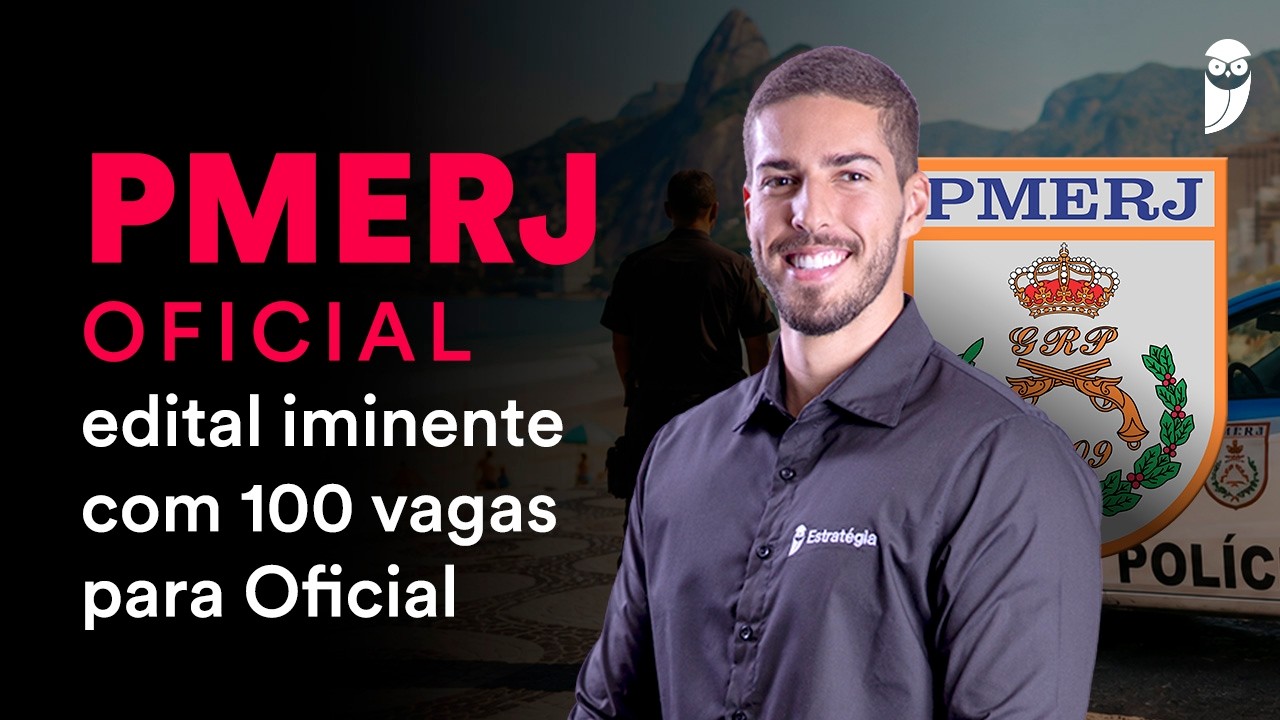Concurso PMERJ Oficial: FGV é a banca