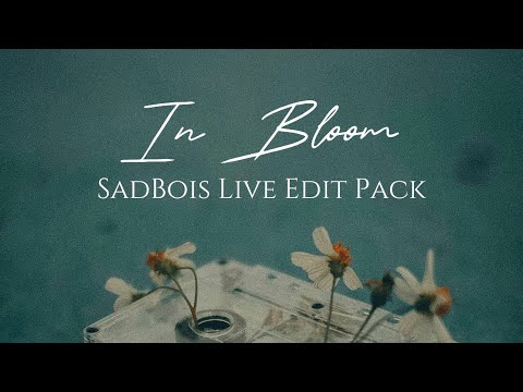 In Bloom - SadBois Live Edit Pack (FREE DOWNLOAD)
