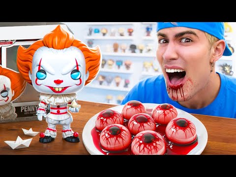 COMIENDO COMIDA DE FUNKOS !!