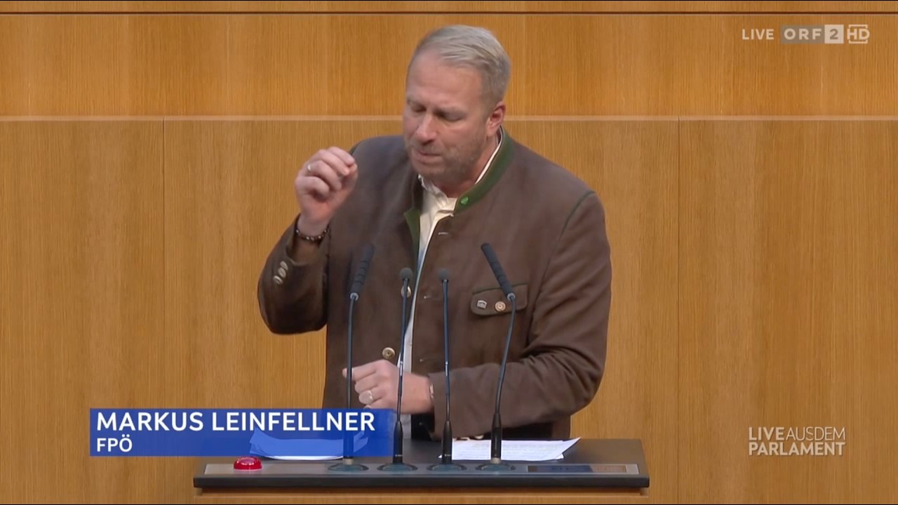 Markus Leinfellner - Zustand der Landwirtschaft (Grüner Bericht 2026) - 15.10.2026