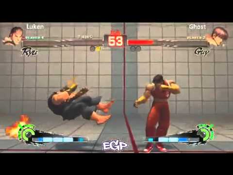 Luken (Ryu) vs Ghost (Guy)