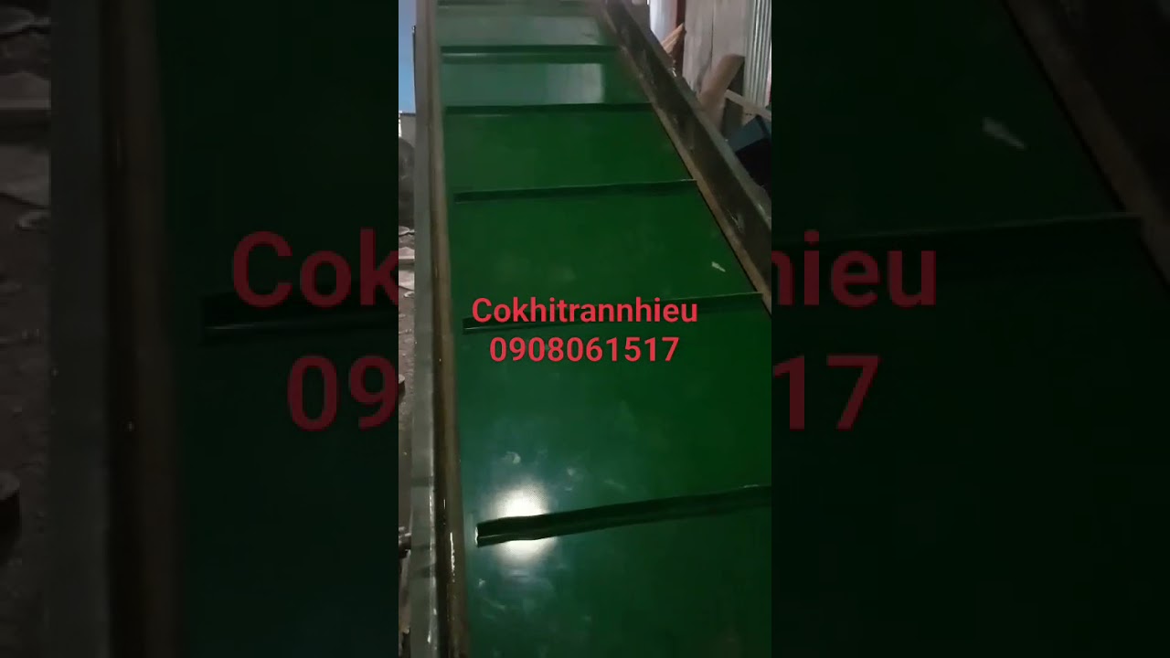 Băng tải đưa liệu - Cơ Khí Trần Nhiều