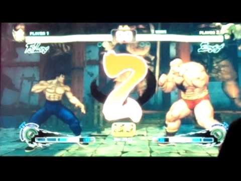 Super Arcade's Friday Dojo SF 4 AE Dchong (Fei Long) vs RZR|Itabashi Zangief (Gief)