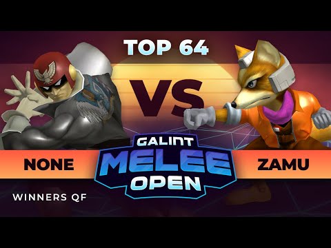 Zamu (Fox) Vs. GG | n0ne (Captain Falcon)  - Top 64 WQ - Galint Melee Open: Summer 2021