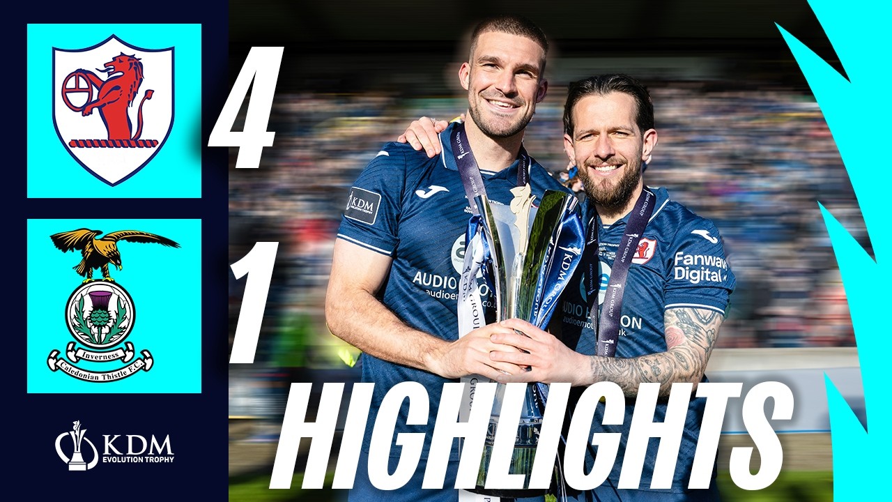 Raith Rovers vs Inverness Caledonian Thistle Highlights