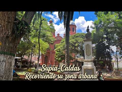 Supia, Caldas. Recorriendo en Moto zona urbana