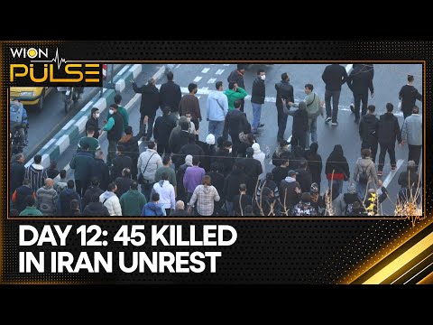 Iran Unrest: Iranian Cop Chased in Car, Shot Dead Amid Anti-govt Protests | PULSE