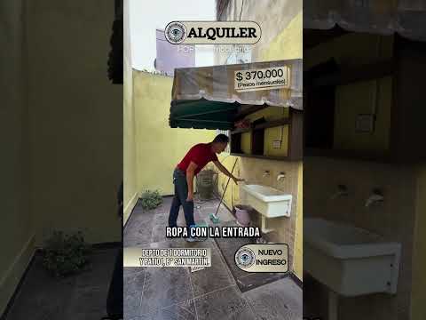 🧿 ALQUILER DEPARTAMENTO de 1 Dormitorio con Patio Interno