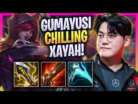 GUMAYUSI CHILLING WITH XAYAH! - T1 Gumayusi Plays Xayah ADC vs Kai'sa! | Season 2024