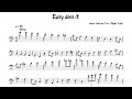 Ray Brown Transcription  - Easy does it (Oscar Peterson trio  - Night train)