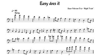 Ray Brown Transcription  - Easy does it (Oscar Peterson trio  - Night train)