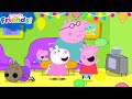 Peppa Pig Throws A New Year S Eve Party Peppa Friends Tales Full Episodes 2 Hours
