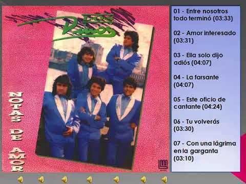 Lo mejor de: Los Dinos - Notas De Amor (1991)