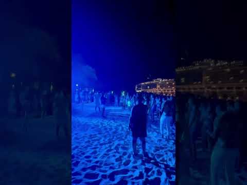 Ocean Cay-Bahamas-MSC cruise #caribbean #msc2023 ##cruise #divina #bahamas #oceancay #nightshow