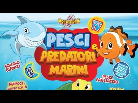 Pesci e predatori marini! 3,50€ in tutte le edicole! #sbabam #edicola #predatorimarini