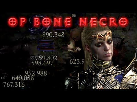 OP Totenbeschwörer Build - Million DMG Knochen-Necro! [Diablo 4 Charakter Guide]