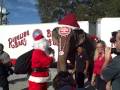 Ringling Bros Elephant Brings Santa To Town Dec 2008