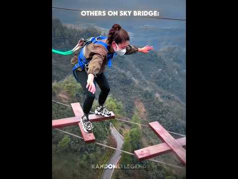 Others do the sky bridge VS this man